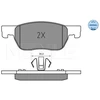Image de Kit De Plaquettes De Frein, Frein À Disque Meyle-Original Quality 025 223 4220 Meyle 0252234220 Opel;Vauxhall