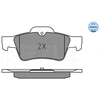 Image de Kit De Plaquettes De Frein, Frein À Disque Meyle-Original Quality 025 233 3516 Meyle 0252333516 Mercedes-Benz