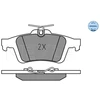 Image de Kit De Plaquettes De Frein, Frein À Disque Meyle-Original Quality 025 241 3717 Meyle 0252413717 Ford;Mazda;Opel;Saab;Vauxhall;Volvo