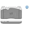 Image de Kit De Plaquettes De Frein, Frein À Disque Meyle-Original Quality 025 256 4317 Meyle 0252564317 Audi;Porsche