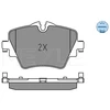 Image de Kit De Plaquettes De Frein, Frein À Disque Meyle-Original Quality 025 256 1718 Meyle 0252561718 Bmw;