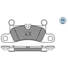 Image de Kit De Plaquettes De Frein, Frein À Disque Meyle-Pd Quality 025 247 2116/Pd Meyle 0252472116/Pd Porsche;Volkswagen