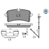 Image de Kit De Plaquettes De Frein, Frein À Disque Meyle-Pd Quality 025 246 4317/Pd Meyle 0252464317/Pd Audi;Porsche