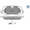 Image de Kit De Plaquettes De Frein, Frein À Disque Meyle-Pd Quality 025 241 9217/Pd Meyle 0252419217/Pd Land Rover