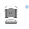 Image de Kit De Plaquettes De Frein, Frein À Disque Meyle-Original Quality 025 231 7618/W Meyle 0252317618/W Volkswagen