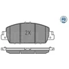 Image de Kit De Plaquettes De Frein, Frein À Disque Meyle-Pd: Advanced Performance And Design. 025 257 9216/Pd Meyle 0252579216/Pd Honda