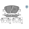 Image de Kit De Plaquettes De Frein, Frein À Disque Meyle-Pd: Advanced Performance And Design. 025 3819/Pd Meyle 0252283819/Pd Opel;Vauxhall