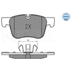 Image de Kit De Plaquettes De Frein, Frein À Disque Meyle-Original: True To Oe. 025 258 3417 Meyle 0252583417 Citroen;Ds;Opel;Peugeot;Toyota;Vauxhall