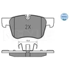 Image de Kit De Plaquettes De Frein, Frein À Disque Meyle-Original: True To Oe. 025 258 3317 Meyle 0252583317 Citroen;Peugeot