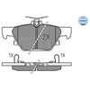 Image de Kit De Plaquettes De Frein, Frein À Disque Meyle-Original: True To Oe. 025 221 5814 Meyle 0252215814 Subaru