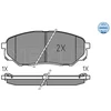 Image de Kit De Plaquettes De Frein, Frein À Disque Meyle-Original: True To Oe. 025 223 8017 Meyle 0252238017 Hyundai;Kia