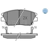 Image de Kit De Plaquettes De Frein, Frein À Disque Meyle-Original: True To Oe. 025 225 9018 Meyle 0252259018 Ssangyong