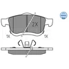 Image de Kit De Plaquettes De Frein, Frein À Disque Meyle-Original: True To Oe. 025 259 0621 Meyle 0252590621 Fiat