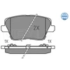 Image de Kit De Plaquettes De Frein, Frein À Disque Meyle-Original: True To Oe. 025 226 7516 Meyle 0252267516 Hyundai;Kia