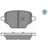 Image de Jeu De Plaquettes De Frein, Frein À Disque 025 6417/Pd Meyle Meyle 0252076417/Pd Citroen;Fiat;Opel;Peugeot;Toyota