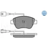 Image de Kit De Plaquettes De Frein, Frein À Disque Meyle-Original Quality 025 237 0517/W Meyle 0252370517/W Alfa Romeo;Citroen;Fiat;Lancia;Peugeot