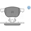 Image de Kit De Plaquettes De Frein, Frein À Disque Meyle-Original Quality 025 237 2318 Meyle 0252372318 Ford;Mazda;Volvo