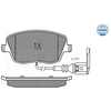 Image de Kit De Plaquettes De Frein, Frein À Disque Meyle-Original Quality 025 235 8118/W Meyle 0252358118/W Seat;Skoda;Volkswagen