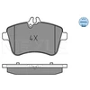 Image de Kit De Plaquettes De Frein, Frein À Disque Meyle-Original Quality 025 238 8120 Meyle 0252388120 Mercedes-Benz