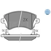 Image de Kit De Plaquettes De Frein, Frein À Disque Meyle-Original Quality 025 237 6617/W Meyle 0252376617/W Toyota