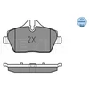Image de Kit De Plaquettes De Frein, Frein À Disque Meyle-Original Quality 025 239 1517 Meyle 0252391517 Bmw;