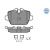 Image de Kit De Plaquettes De Frein, Frein À Disque Meyle-Original Quality 025 236 2316 Meyle 0252362316 Bmw;Mini