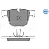 Image de Kit De Plaquettes De Frein, Frein À Disque Meyle-Original Quality 025 237 3017 Meyle 0252373017 Bmw