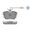Image de Kit De Plaquettes De Frein, Frein À Disque Meyle-Original Quality 025 234 4616/W Meyle 0252344616/W Ford;Seat;Volkswagen