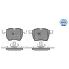 Image de Kit De Plaquettes De Frein, Frein À Disque Meyle-Original Quality 025 234 0419 Meyle 0252340419 Cadillac;Opel;Saab;Vauxhall