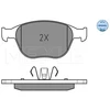 Image de Kit De Plaquettes De Frein, Frein À Disque Meyle-Original Quality 025 234 4017 Meyle 0252344017 Ford