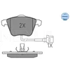 Image de Kit De Plaquettes De Frein, Frein À Disque Meyle-Original Quality 025 238 0120/W Meyle 0252380120/W Audi;Seat;Skoda;Volkswagen