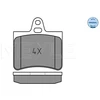 Image de Kit De Plaquettes De Frein, Frein À Disque Meyle-Original Quality 025 233 0515 Meyle 0252330515 Citroen