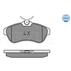 Image de Kit De Plaquettes De Frein, Frein À Disque Meyle-Original Quality 025 234 0919 Meyle 0252340919 Citroen