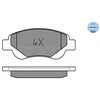 Image de Kit De Plaquettes De Frein, Frein À Disque Meyle-Original Quality 025 239 5917 Meyle 0252395917 Citroen;Peugeot;Toyota