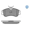 Image de Kit De Plaquettes De Frein, Frein À Disque Meyle-Original Quality 025 233 4619 Meyle 0252334619 Citroen;Peugeot