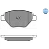 Image de Kit De Plaquettes De Frein, Frein À Disque Meyle-Original Quality 025 239 3418 Meyle 0252393418 Renault