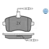 Image de Kit De Plaquettes De Frein, Frein À Disque Meyle-Original Quality 025 241 3418/W Meyle 0252413418/W Peugeot