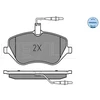 Image de Kit De Plaquettes De Frein, Frein À Disque Meyle-Original Quality 025 241 3317/W Meyle 0252413317/W Citroen;Peugeot