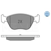 Image de Kit De Plaquettes De Frein, Frein À Disque Meyle-Original Quality 025 216 3619/W Meyle 0252163619/W Alfa Romeo;Fiat;Lancia