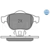 Image de Kit De Plaquettes De Frein, Frein À Disque Meyle-Original Quality 025 232 4518 Meyle 0252324518 Renault