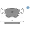 Image de Kit De Plaquettes De Frein, Frein À Disque Meyle-Original Quality 025 232 8919/W Meyle 0252328919/W Alfa Romeo;Fiat;Lancia
