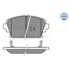 Image de Kit De Plaquettes De Frein, Frein À Disque Meyle-Original Quality 025 230 9416/W Meyle 0252309416/W Honda;Mg;Nissan