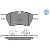 Image de Kit De Plaquettes De Frein, Frein À Disque Meyle-Original Quality 025 239 2221 Meyle 0252392221 Mercedes-Benz