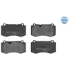 Image de Kit De Plaquettes De Frein, Frein À Disque Meyle-Original Quality 025 239 6018 Meyle 0252396018 Mercedes-Benz