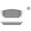 Image de Kit De Plaquettes De Frein, Frein À Disque Meyle-Original Quality 025 5815/W Meyle 0252405815/W Kia