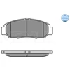 Image de Kit De Plaquettes De Frein, Frein À Disque Meyle-Original Quality 025 237 2916/W Meyle 0252372916/W Honda