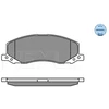Image de Kit De Plaquettes De Frein, Frein À Disque Meyle-Original Quality 025 244 1817/W Meyle 0252441817/W Opel;Saab;Vauxhall