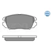 Image de Kit De Plaquettes De Frein, Frein À Disque Meyle-Original Quality 025 244 1519/W Meyle 0252441519/W Opel;Saab;Vauxhall