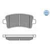 Image de Kit De Plaquettes De Frein, Frein À Disque Meyle-Original Quality 025 244 2116/W Meyle 0252442116/W Opel;Saab;Vauxhall