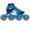 Image de Roller Vitesse Powerslide 3X Evo Ajustable Inline Enfants (Blue - 31-34)